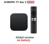Version mondiale Xiaomi TV Box S 2e génération 4K Ultra HD 2G 8G WiFi BT5.2 Google TV Cast Netflix Smart TV Box lecteur multimédia - Type Box 2nd
