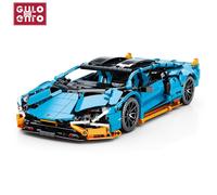 Version Non Rc - Supercar De Ville Télécommandé, 1261 Pièces, Blocs De Construction De Course De Vitesse, Briques De Sport Électriques, Jouets Cadeaux Pour Enfants