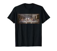 Version Pixel Art de la Cène Léonard de Vinci T-Shirt