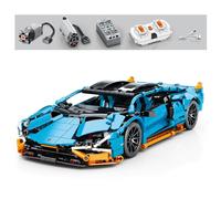 Version Rc - Supercar De Ville Télécommandé, 1261 Pièces, Blocs De Construction De Course De Vitesse, Briques De Sport Électriques, Jouets Cadeaux Pour Enfants