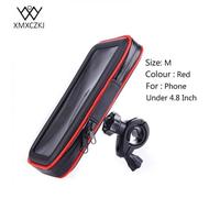 Version Rouge M - Vélo Porte-Oto Avec Étui Étanche Sac Guidon Support Porte-Téléphone Pour Iphone Samsung Note3-4-5 Gps #93 #42