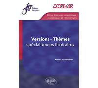 Version-Thèmes anglais: Spécial textes littéraires