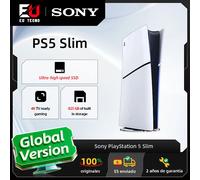 Version UE Console numérique Sony PlayStation 5 Slim (825 Go) Groupe de modèles - Slim SSD ultra-rapide Ray Tracing 4K TV Gaming Jeu vidéo PS5 Slim Digital Version(1 Controller)