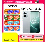 Smartphone Oppo A6 Pro 6,57” 5G Double nano SIM 256 Go Gris Gris