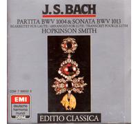 Versions Pour Luth De La Partita Bwv 1004 & De La Sonate Bwv 1013 Smith, Luth Baroque