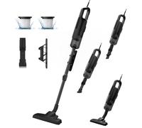 VersLife C8PRO Aspirateur Balai avec Fil 30 KPA 600W, Aspirateur Balai Filaire avec Buse sans Balai, Câble de 5M, Filtre HEPA, Tube Télescopique, adapté Aux Sols, Tapis et Rideaux (C8PRO)