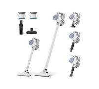 VersLife S6PRO Aspirateur Balai sans Fil, Puissant 30Kpa avec 30 Min d'Autonomie, 4 en 1 Aspirateur Balai sans Sac pour Les Poils d'Animaux, Tapis,