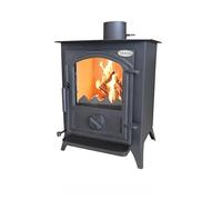 Verso 1 CID - Poêle à bois compact de 7,5 kW avec porte en fonte - Solution de chauffage efficace et puissante