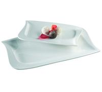 VERSO 922228 ASSIETTE RECTANGULAIRE 2 PIECES 23 ET 33 CM LA MUSICA