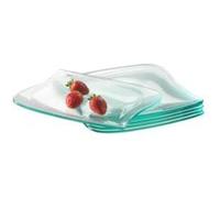 VERSO 922263 ASSIETTE DESSERT EN VERRE 21 X 20 CM 6 PIÈCES LA MUSICA G