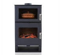 Verso F 9kW Poêle à Bois avec Four coDesign