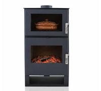 Verso F 9kW Poêle à Bois avec Four coDesign