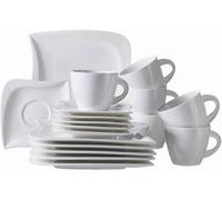 Verso Service à café Porcelaine blanc 576000 18 pièces