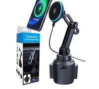 VersoraX Support de téléphone magnétique sans fil pour MagSafe, 15 W à charge rapide pour iPhone 16/15/14/13/12 (MAG-Light-WC)