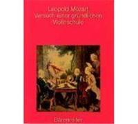 Versuch einer gründlichen Violinschule Mozart, Leopold (Auteur)