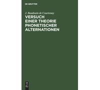 Versuch Einer Theorie Phonetischer Alternationen