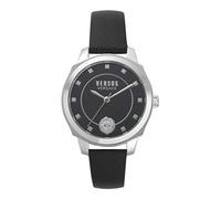 Versus by Versace Femme Analogique Quartz Montre avec Bracelet en Cuir VSP510118