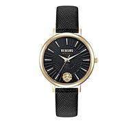 Versus Femmes Analogique Quartz Montre avec Bracelet en Cuir VSP1F0221