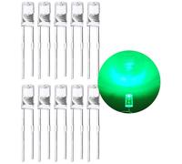 (Vert 180 degrés) 120pcs 5mm Bi-pin LED Diode électroluminescente, Haute luminosité lampe LED, ampoule à éclairage puissant composants électroniques