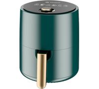 (Vert, 4,5 L) Friteuse à air chaud, Chambre de cuisson, Friteuse à air chaud sans huile, Écran LCD, Livret de recettes, 7 programmes, 1200W