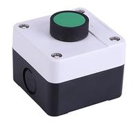 Vert Bouton Poussoir, Interrupteur Momentané IP54, Boîtier de Commande à un Bouton, Boîte de Commande à Bouton Poussoir