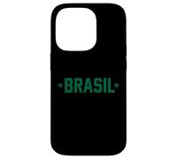 Vert Brasil Varsity Athletic Coque pour iPhone 14 Pro