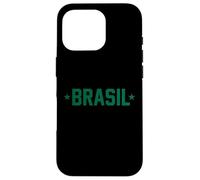 Vert Brasil Varsity Athletic Coque pour iPhone 16 Pro