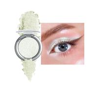 Vert Chameleon Fard a Paupiere Paillette, Fard a Paupiere Crème Scintillant Holographique, Longue Durée Waterproof, Métallique Fards à Paupières, Glitter Eyeshadow Highlighter, Maquillage Femme-03