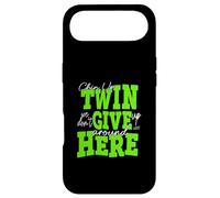 Vert Chin Up Twin Green Graphic Coque pour iPhone Air