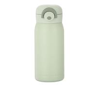Vert clair 1 pièce Bouteille d'eau isotherme garde le chaud et le froid Flacon à vide en acier inoxydable Isolation à double paroi Portable Léger pour la salle de sport Randonnée