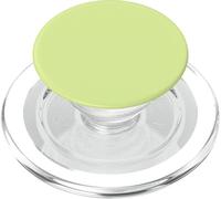 Vert Clair Frais Doux Calme Minimaliste Propre Moderne Couleur Unie PopSockets PopGrip pour MagSafe