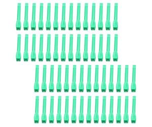 Vert Clair Pinces Ombilicales en PP Jetables 100 Pièces | Usage Vétérinaire et Élevage Rural, Pose Facile, Prise Antidérapante, Design Lisse, Couleur Aléatoire Plusieurs styles
