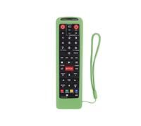 (Vert) Coque de protection antichoc en silicone pour télécommande Samsung BN59 01315B BN59 01315A BN59