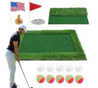 Vert de putting flottant pour piscine | Jeu de golf flottant | Tapis de frappe pour améliorer les compétences, activités d'entraînement pour adultes pour piscine extérieure, lac, arrière-cour