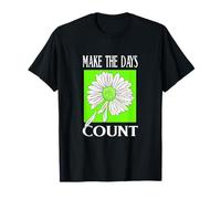 Vert Don't Count The Days Green Graphic T-Shirt