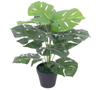 (Vert)Fleur/plante artificielle - Magnifique Plante Monstera artificielle avec pot 45 cm Vert 24381