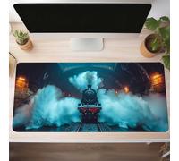 Vert Former Tapis de Souris de Jeu, 1200x600x3mm XXL Tapis Souris Gaming Grand, Antidérapant Étanche, iExtended Long Clavier Mouse Pad XXL, Accessoire Bureau, pour Gamer, Ordinateur, PC PjY11745 1-9