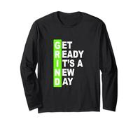 Vert Get Ready It's A New Day - Grind Green Manche Longue