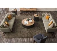 Vert Grand salon Set Trois places Fauteuil Tables basses Table d'appoint