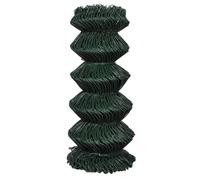 Vert Grillage de jardin - Pour jardin/terrasse - Clôture àmailles losangées Acier 0 8x25m Vert skf1999227