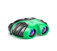 (vert)Jumelles pour enfants 8X21 Chasse, camping, tourisme pour enfants Télescopes optiques pliables