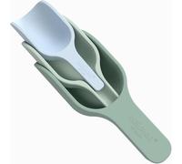 Vert Lot de 3 pelles empilables en Silicone-Accessoires idéaux pour Le Plateau de Jeux sensoriels PlayTRAY-Accessoires pour Le Plateau Tuff-Jouets d¿éveil et d'activités