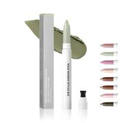 Vert Menthe Mat Fard a Paupiere Stick, Crayon Ombre a Paupiere Longue Durée Waterproof, Smooth Texture Fards à Paupières Crème, Hight Pigmenté Facile à Utiliser, Avec Taille Crayon Maquillage Femme-02