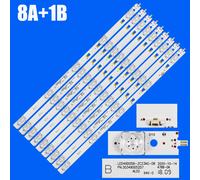 vert militaire Bande de rétroéclairage LED pour uration 50C61 LS50A51 U50H3 LED49D05A-ZC29AG-01 LED49D05B 50CE3211D V500DJ6-QE1 50C61 LT-49MA875 JVC ""Nipseyteko®