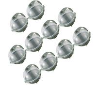 Vert Moule à Glaçons Sphériques en PP 10 Pièces | Outils pour Boules de Glace, Fabrication Simple, Usage Café et Boulangerie, Format DIY Robuste