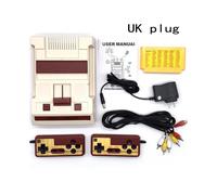 (Vert) Nouvelle console de jeux TV 8 bits RS-35 rouge et blanche, 632 jeux, double jeu nostalgique pour