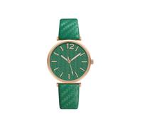 (Vert) Nouvelle montre ceinture pour femme, montre à quartz décontractée avec aiguille d'acupuncture