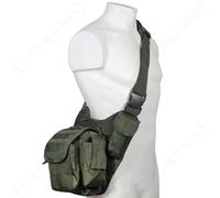 Vert Olive Mou ?paule Paquet Military Arm?e Tactique Bride Sacoche