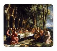 Vert Petit Tapis de Souris 200x180mm avec Base en Caoutchouc Antidérapant et Imperméable, Gaming Tapis de Souris pour Femmes, Hommes, Ordinateurs Portables sans Fil, Cadeau Homme, La CèNe L-9089