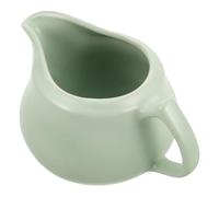 Vert Pichet à Lait avec Poignée en Céramique, pour Café et Sauces | Crémier Élégant, Design Distinctif, Résistant à Chaleur et Facile à Nettoyer, Accessoire la Cuisine Polyvalent